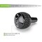 Dv8 Offroad 200718 JEEP JK 4WD SHIFT KNOB BLACK FINISH D-JP-180011-BK - alternate 3